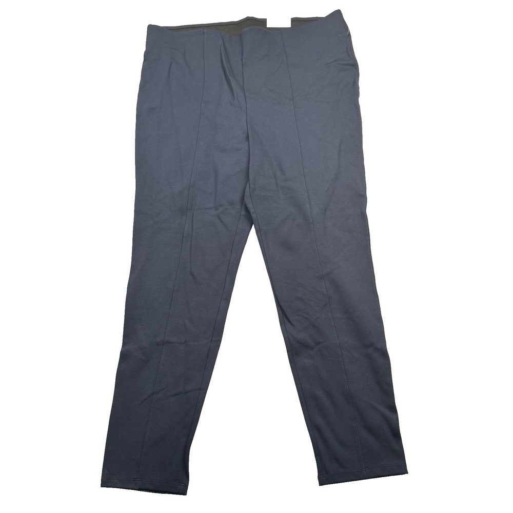 Old Navy Pants Womens 2X Navy Blue Stevie Skinny Extra High-Rise Stretch Pull On